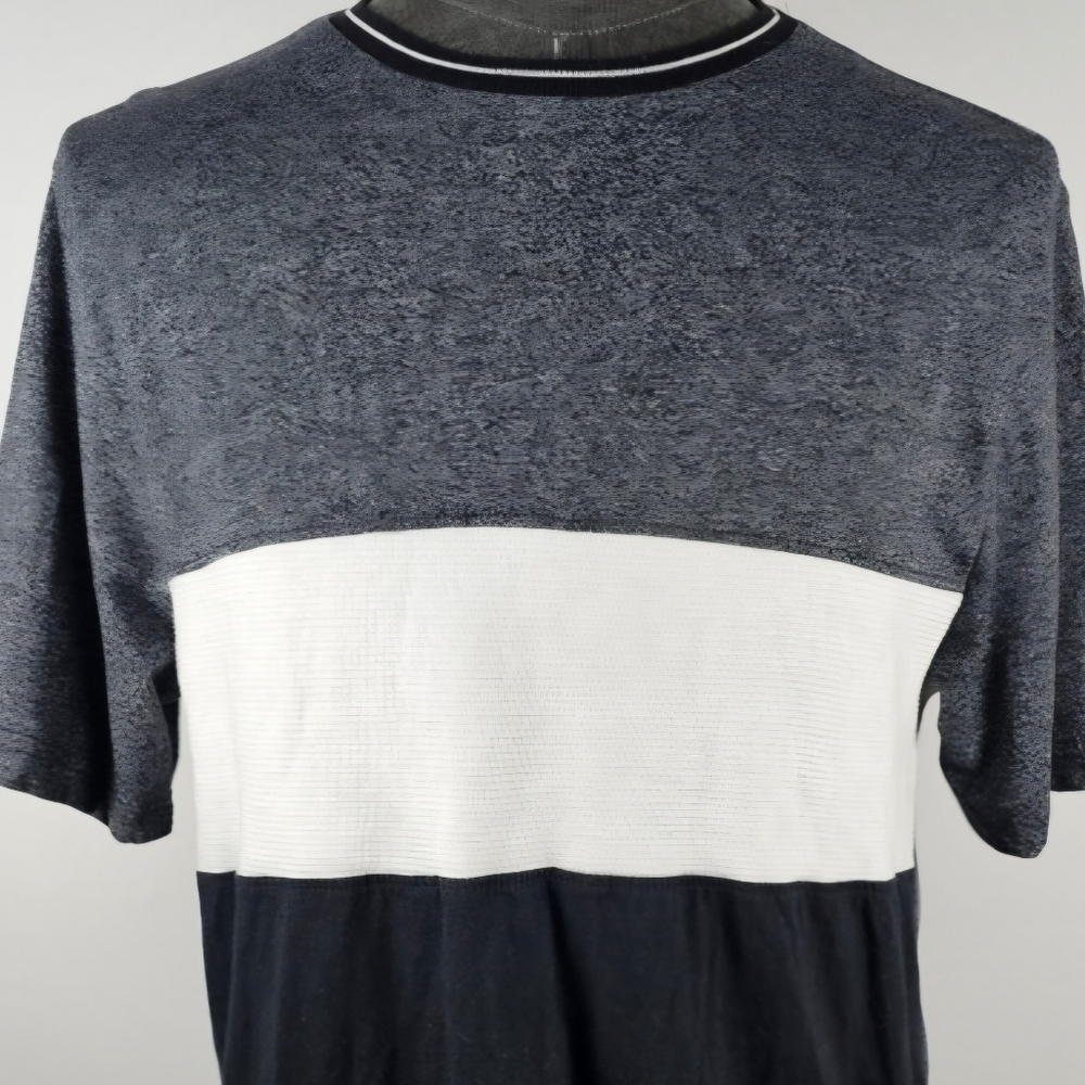 Distortion Men's Colorblock T-Shirt Size L